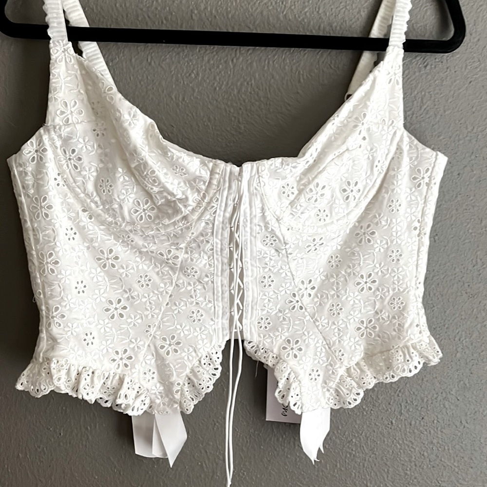 For Love and Lemons. Size XL. White. - Picture 1 of 3